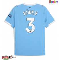Camiseta Manchester City Ruben Dias #3 Primera Equipación 2025-26 manga corta